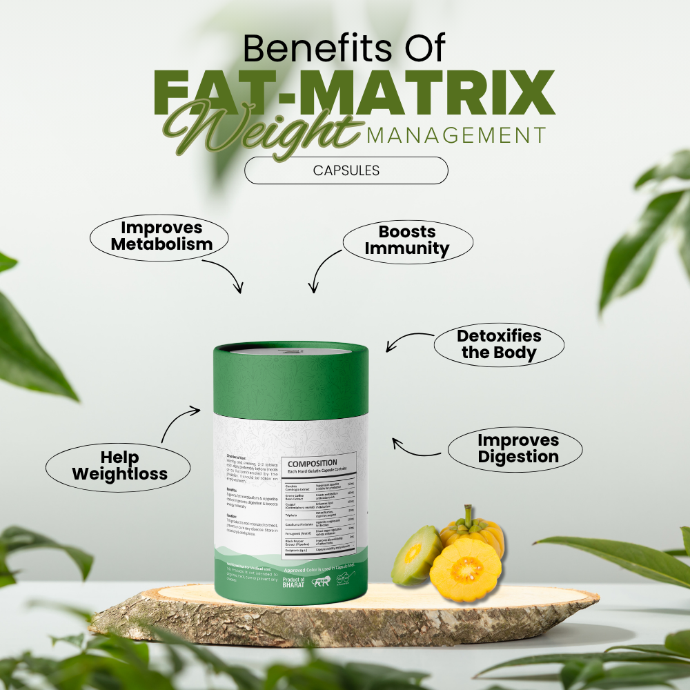 2 FAT METRIX - Natural Weight Loss Capsules | Help 4-5kg Monthly Weight Loss | 100% Natural Formula - Image 2