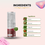 Lady Cordial | Help Regular Periods, Reduce cramps, Manage PCOD | Syrup 200 ml & 20 Capsules - Image 3