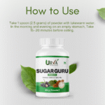 Sugar Guru Powder | Natural Herbal Formula | Plant‑Based Mix with Jamun & Karela for Diabetes and Sugar Management Support | 100g - Image 4