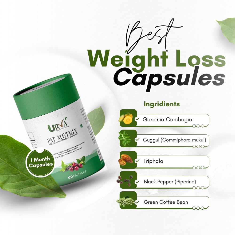 Copy of Vitamin C (2) FAT METRIX - Natural Weight Loss Capsules | Help 4-5kg Monthly Weight Loss | 100% Natural Formula - Image 3