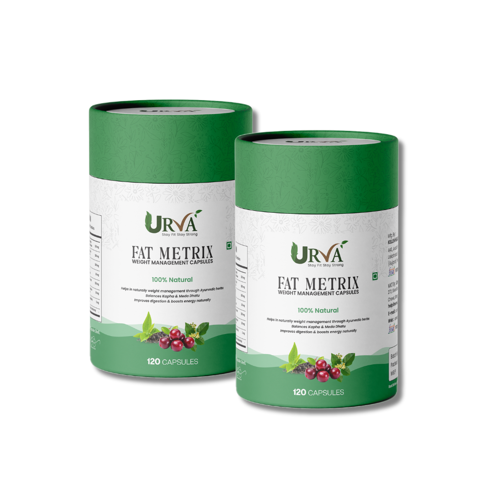 Untitled design (12) FAT METRIX - Help Weight Loss Capsules | Help 4-5kg Monthly Weight Loss | 100% Natural Formula (Pack of-2) - Image 1